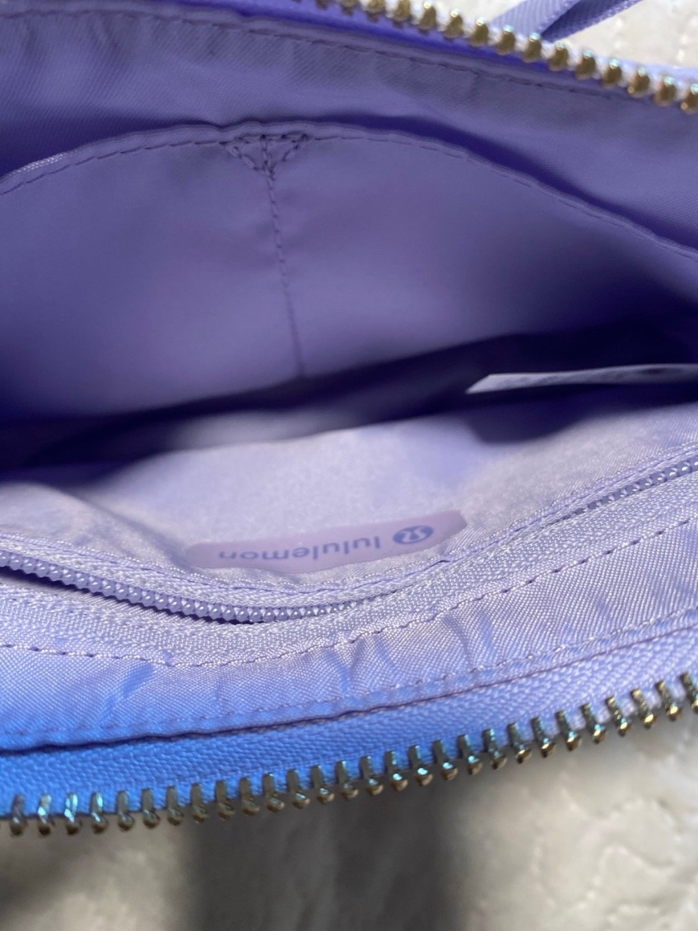 lululemon athletica Lilac Shoulder Bag with Gold Hardware - Picture 7 of 12